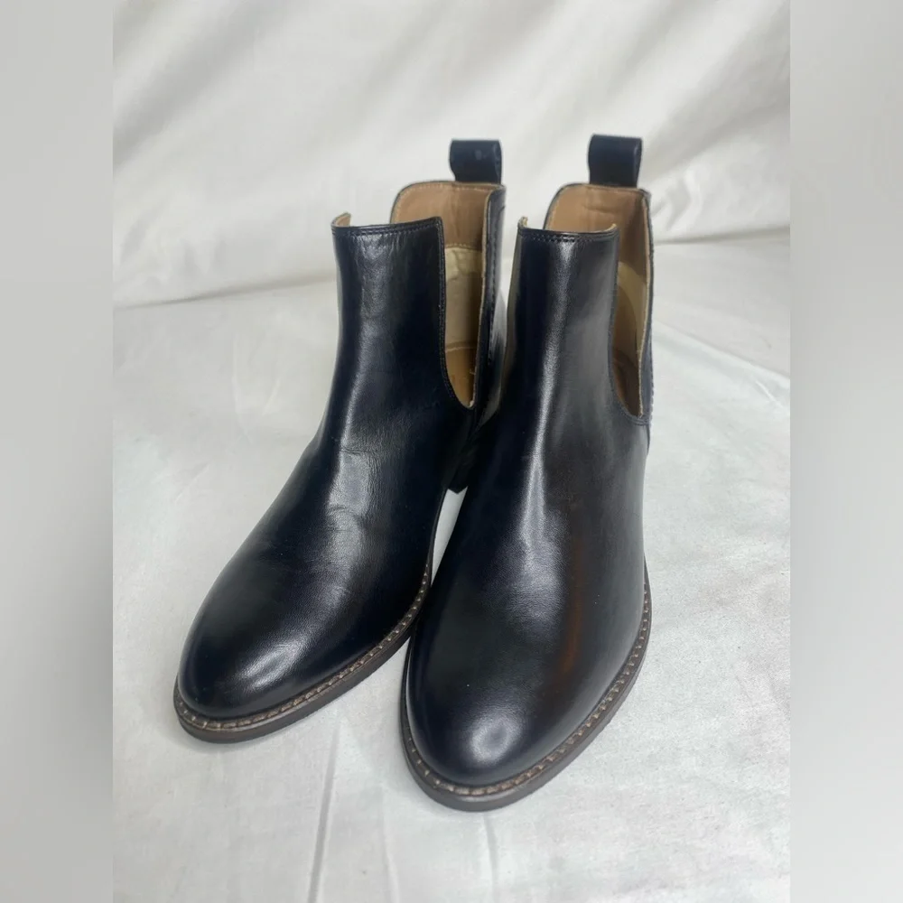 Journee Signature Womens Brigitte Dressy Pull On Black Booties 7M